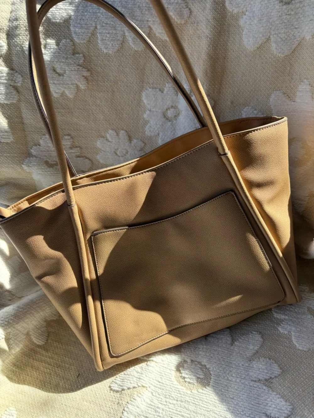 Nine West Camel/Tan Shoulder Tote - Picture 11 of 11